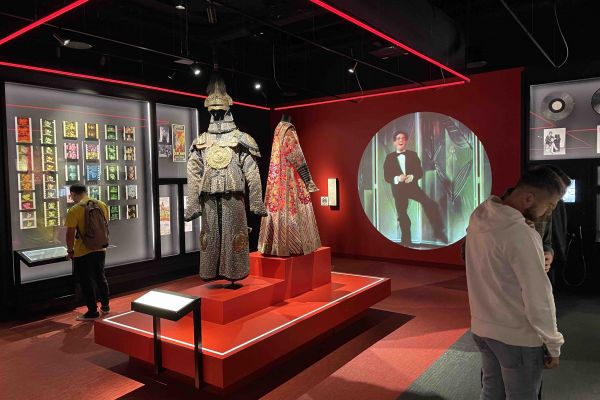 The history of film displayed at Australian Centre for the Moving Image (ACMI)