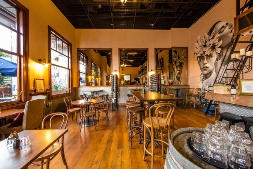 Interior of BOHO on South Wharf