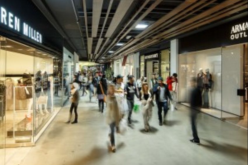 Heaps of shopping at South Wharf DFO