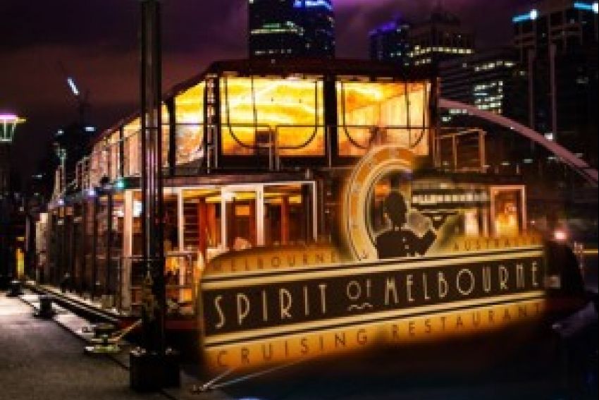 Melbourne's only cruising restaurant, Spirit of Melbourne