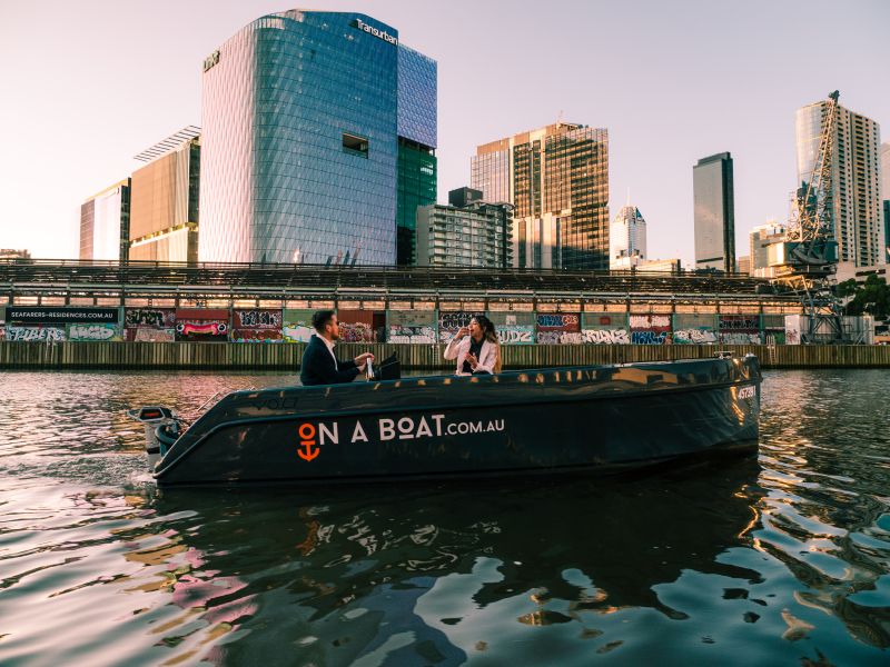 On A Boat