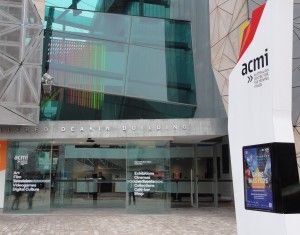 Entrance to ACMI, the Australian Centre for the Moving Image